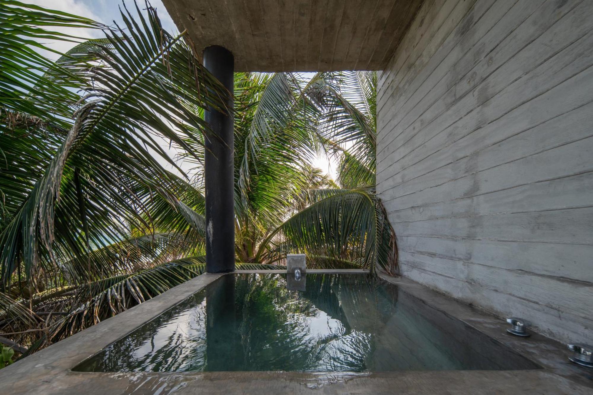 Tropicalito Villa On The Beach Tulum Pueblo Buitenkant foto